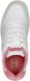 Lacoste Logo Sneaker Mat Leer Label Ingedrukt Vetersluiting White Dames - Thumbnail 13