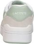 Lacoste T Clip SET Dames Sneakers Wit Groen - Thumbnail 7