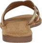 Laza i Metallic Gouden Leren Slippers Yellow - Thumbnail 13
