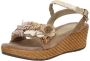 Lazamani Sandalen Plat Sandalen Plat beige - Thumbnail 3