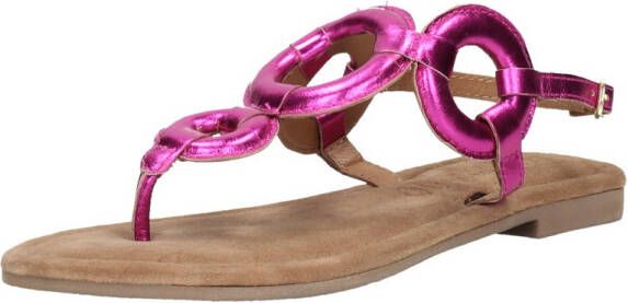 Lazamani Sandalen Plat Fuchsia