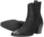 Marco tozzi Zwarte Western Stijl Enkellaars Black Dames - Thumbnail 9