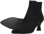 Marco tozzi Stijlvolle Zwarte Suedine Enkellaars Black Dames - Thumbnail 5
