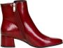 Marco tozzi Enkellaarsjes Dames Rood - Thumbnail 3