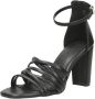 Marco tozzi Zwarte Synthetische Sandalette met Enkelband Black - Thumbnail 8
