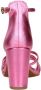 Marco tozzi Metallic Roze Sandalette met Enkelband Pink Dames - Thumbnail 4