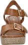 Marco Tozzi Sandalen Hak Sandalen Hak Cognac - Thumbnail 5