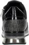 Marco tozzi Stijlvolle Sneaker met Speelse Print en Gouden Accenten Zwart Dames - Thumbnail 4