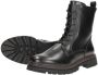 Marco Tozzi Veterlaarsjes blokhak veterschoenen in vegan verwerking - Thumbnail 41