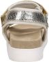 Maruti Beau leren sandalen met klittenband Goud Leer Plateau sandalen Dames - Thumbnail 10