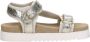 Maruti Beau leren sandalen met klittenband Goud Leer Plateau sandalen Dames - Thumbnail 11