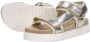 Maruti Beau leren sandalen met klittenband Goud Leer Plateau sandalen Dames - Thumbnail 13