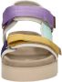 Maruti Beau sandalen met klittenband Multi Textiel Plateau sandalen Dames - Thumbnail 14