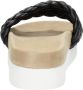 Maruti Zwarte Leren Gevlochten Slipper Billy Black Dames - Thumbnail 7