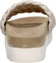 Maruti Beige Gevlochten Leren Slipper Billy White Dames - Thumbnail 10