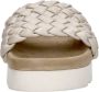 Maruti Beige Gevlochten Leren Slipper Billy White Dames - Thumbnail 13