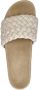 Maruti Beige Gevlochten Leren Slipper Billy White Dames - Thumbnail 14