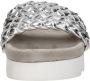 Maruti Billy Slippers leather Silver - Thumbnail 12