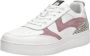 Maruti Mave Leather B6A white pink p Sneakers - Thumbnail 3