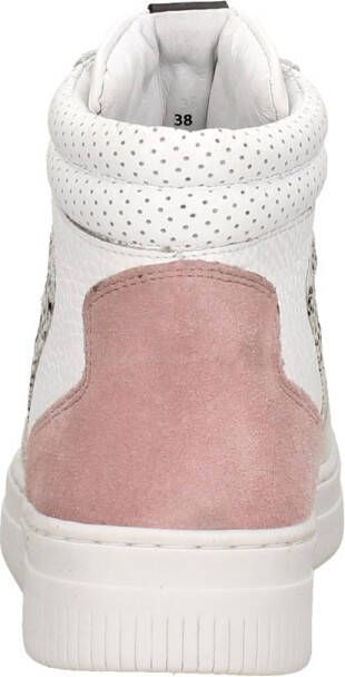 Maruti Mona White Pink Sneakers hoge sneakers - Foto 7