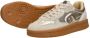 Maruti Yale Suede taupe gold sneakers Goud Leer Lage sneakers - Thumbnail 8