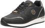 Mexx Zwarte Lage Sneakers voor Dames Black Dames - Thumbnail 9