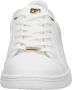 Mexx Sneaker Glib Dames Wit Goud - Thumbnail 5