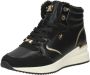 Mexx Sneaker Haley Zwart Dames Sneakers - Thumbnail 4