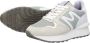 Mexx Sneaker Juju White Grey Dames Sneakers - Thumbnail 7