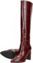 Mexx Hoge Laars Krystal Indy Rood Vrouwen Burgundy Rood - Thumbnail 11