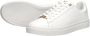 Mexx Witte Loua Sneaker met Gouden Details White Dames - Thumbnail 7