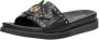 Mexx Slipper Nicla Dames Zwart - Thumbnail 4