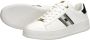 Mexx Sneaker Nura Dames Wit Zwart - Thumbnail 6