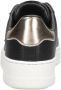 Mexx Sneaker Nura Dames Zwart Goud - Thumbnail 4