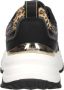 Mexx Sneakers Palma Ora MI001002653W-1111 Zwart Goud - Thumbnail 4