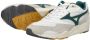Mizuno Contender sneakers wit groen Suede Unisex - Thumbnail 10
