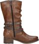Mustang Shoes Winterlaarzen met stempeldruk bij de hiel slouchy schacht - Thumbnail 3