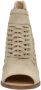 Mustang Beige geweven sandalette met rits Beige Dames - Thumbnail 9