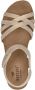 Mustang Sandalen Plat Sandalen Plat Goudkleur - Thumbnail 9