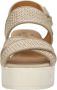 Mustang Shoes Sandaaltjes zomerschoen sandaal wig hak met lichte plateau - Thumbnail 7