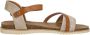 Mustang Sandalen Dames Beige - Thumbnail 6