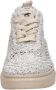 Mustang Beige Bloemen Sneakers voor Dames Beige Dames - Thumbnail 9