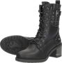 Mustang Shoes Winterlaarsjes Plateau enkellaars veterschoenen met praktische binnenrits - Thumbnail 6