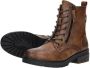 Mustang Shoes Veterlaarsjes zipper boots lace-up boots short boots with block heel - Thumbnail 11