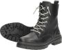 Mustang gevoerde veterboots zwart - Thumbnail 7
