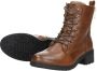 Mustang Shoes Veterlaarsjes lace-up boots block heel with practical inner zipper - Thumbnail 7