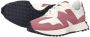 New Balance Roze Sneakers Ronde Neus Tech Stof Multicolor Dames - Thumbnail 10