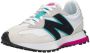 New Balance 327 90's sneakers wit zwart fuchsia aqua - Thumbnail 5