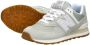 New Balance 574 sneakers lichtgroen ecru wit - Thumbnail 10