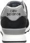 New Balance Klassieke Sneakers met Leren Bovenwerk Black Heren - Thumbnail 7